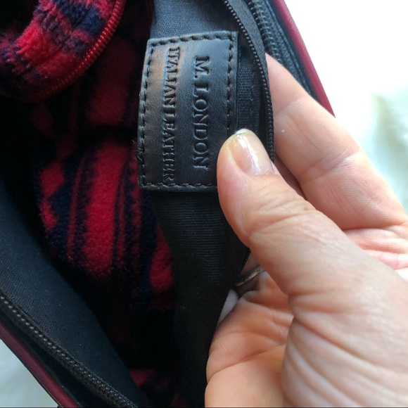 M London Women leather satchel in pristine like new condition - Picture 5 of 7